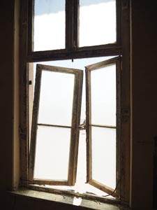 kaputtes Fenster